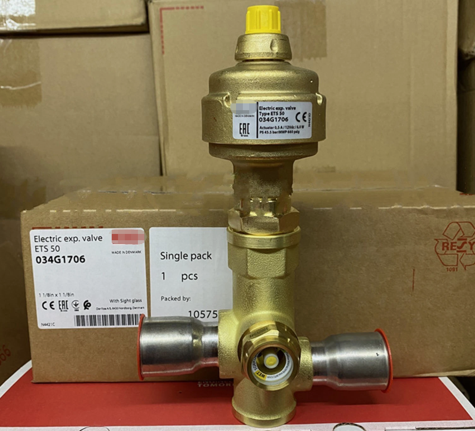 Air Conditoner Refrigeration Compressor Spare Parts Electric Expansion Valve ETS 50 034G1706